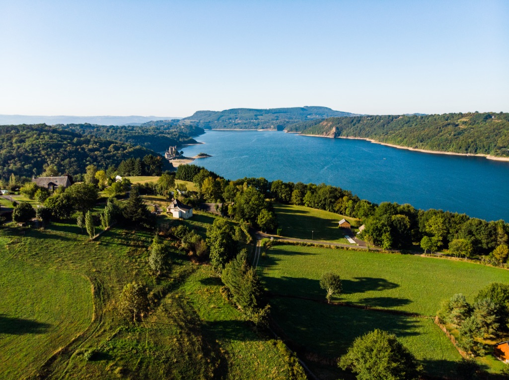 Vakantiewoning Auvergne Frankrijk achter ons huis.